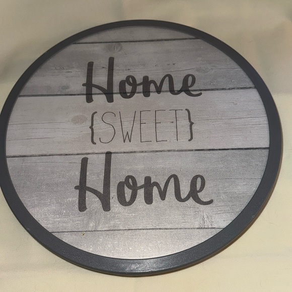 Other - Lazy Susan ( Home Sweet Home ) 12 inch Diameter by Boston Warehouse, NEW